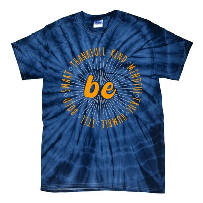 Motivational Quote Positive Saying Life Slogan Orange Tie-Dye T-Shirt