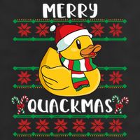 Merry Quackmas Rubber Duck Christmas Cool Comfort Performance Bucket Hat