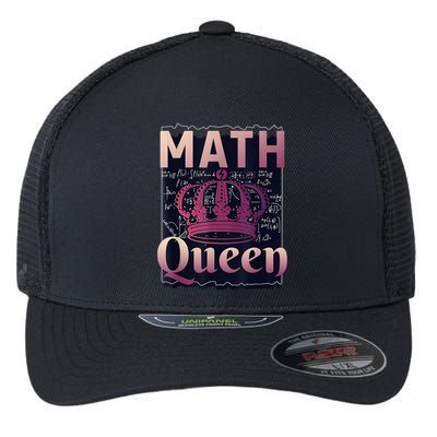 Math Queen School University Algebra Funny Mathematics Flexfit Unipanel Trucker Cap