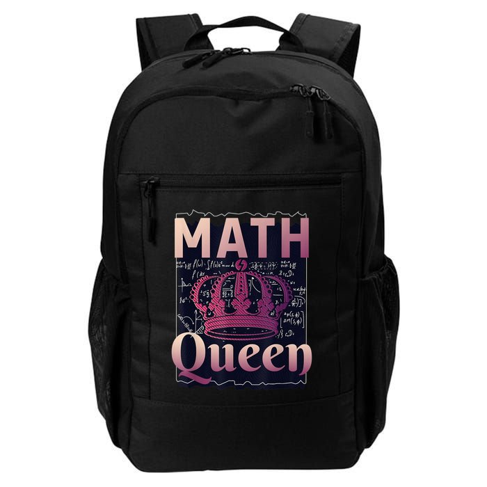 Math Queen School University Algebra Funny Mathematics Backpack