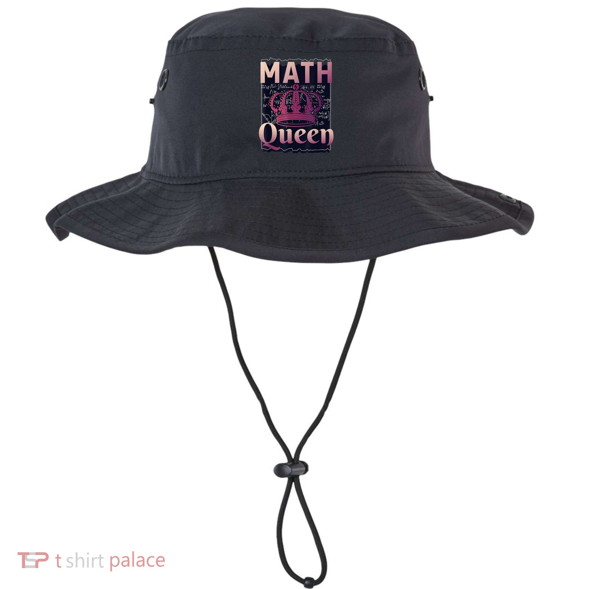 Math Queen School University Algebra Funny Mathematics Bucket Hat