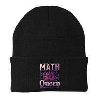 Math Queen School University Algebra Funny Mathematics Beanie