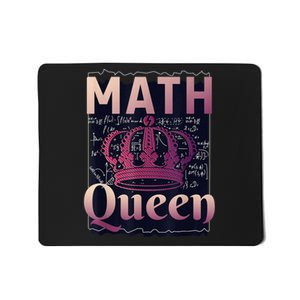 Math Queen School University Algebra Funny Mathematics Mousepad