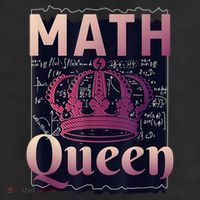Math Queen School University Algebra Funny Mathematics Microfiber Hand Towel