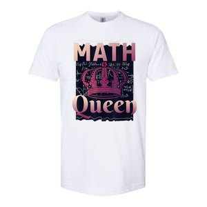 Math Queen School University Algebra Funny Mathematics Softstyle® CVC T-Shirt