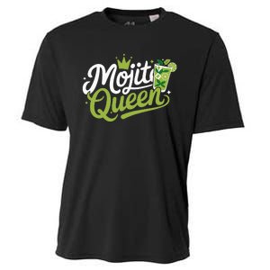 Mojito Queen Trendy Summer Drink Mojitos Cooling Performance Crew T-Shirt