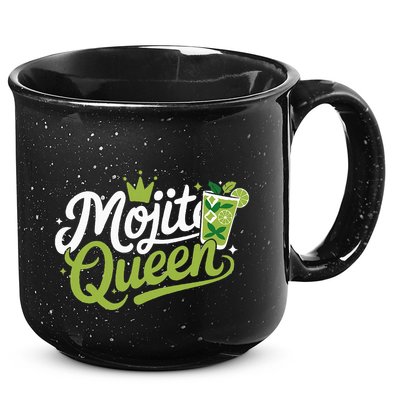Mojito Queen Trendy Summer Drink Mojitos 15oz Campfire Ceramic Mug