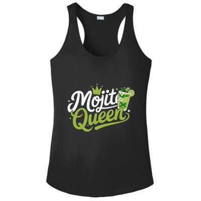 Mojito Queen Trendy Summer Drink Mojitos Ladies PosiCharge Competitor Racerback Tank