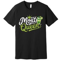 Mojito Queen Trendy Summer Drink Mojitos Premium T-Shirt