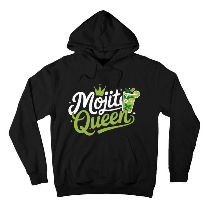 Mojito Queen Trendy Summer Drink Mojitos Tall Hoodie