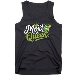 Mojito Queen Trendy Summer Drink Mojitos Tank Top