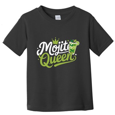 Mojito Queen Trendy Summer Drink Mojitos Toddler T-Shirt