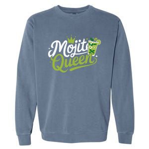 Mojito Queen Trendy Summer Drink Mojitos Garment-Dyed Sweatshirt