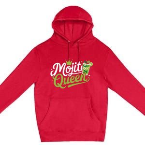 Mojito Queen Trendy Summer Drink Mojitos Premium Pullover Hoodie