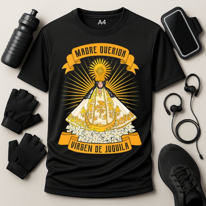 Madre Querida Virgen De Juquila Premium Cooling Performance Crew T-Shirt
