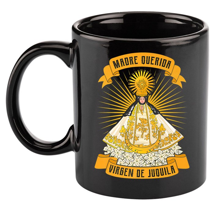 Madre Querida Virgen De Juquila Premium 11oz C Handle Ceramic Mug