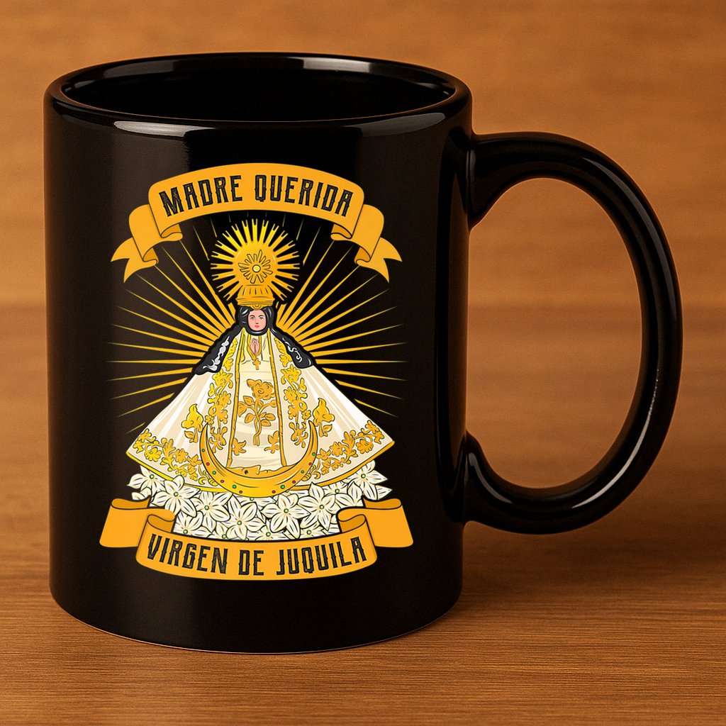 Madre Querida Virgen De Juquila Premium 11oz C Handle Ceramic Mug