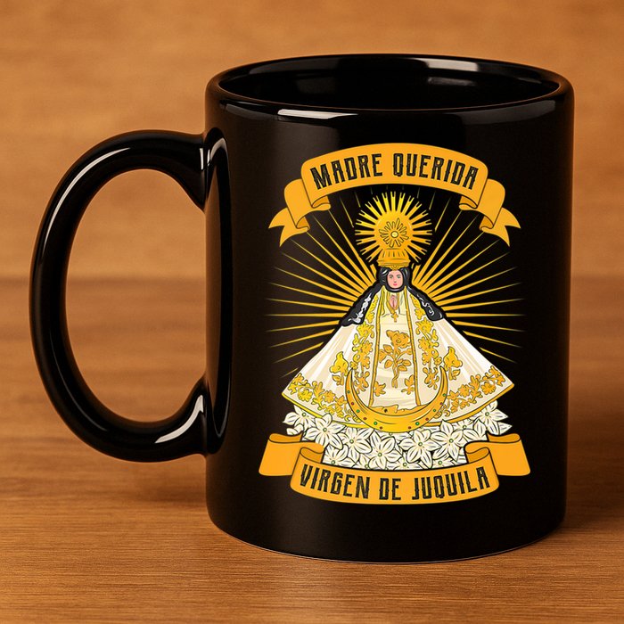 Madre Querida Virgen De Juquila Premium 11oz C Handle Ceramic Mug