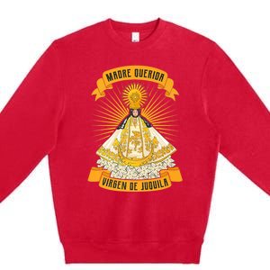 Madre Querida Virgen De Juquila Premium Premium Crewneck Sweatshirt