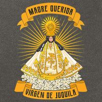 Madre Querida Virgen De Juquila Premium Cotton Canvas Backpack