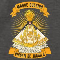 Madre Querida Virgen De Juquila Premium Vector Backpack