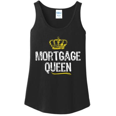 Mortgage Queen Women Broker Funny Cool Cute Gift Ladies Essential Tank