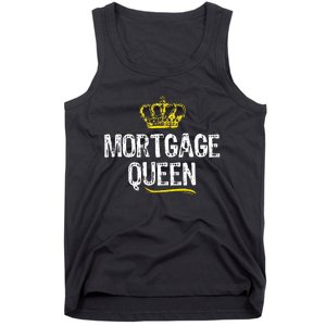 Mortgage Queen Women Broker Funny Cool Cute Gift Tank Top