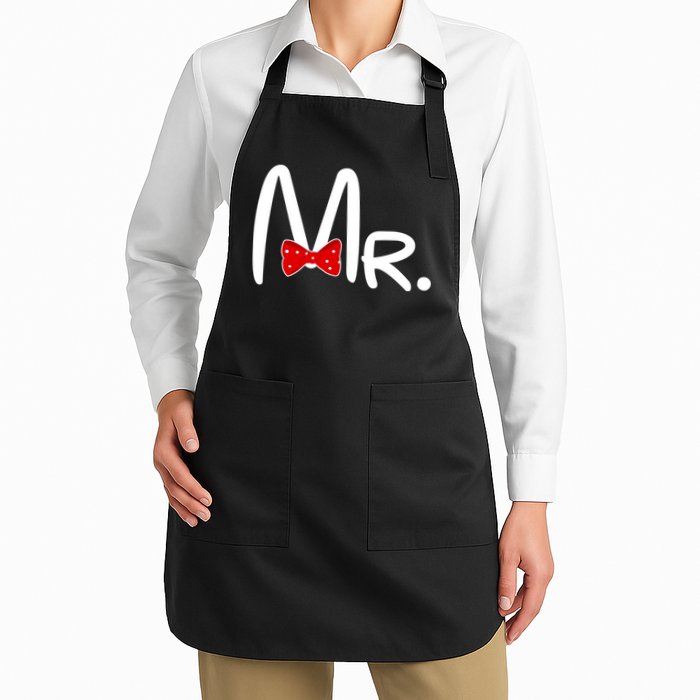 Mr. Bow Tie Cute Matching Couples Apron