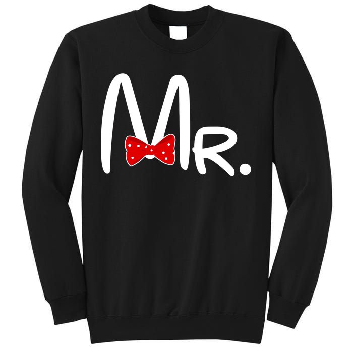 Mr. Bow Tie Cute Matching Couples Sweatshirt