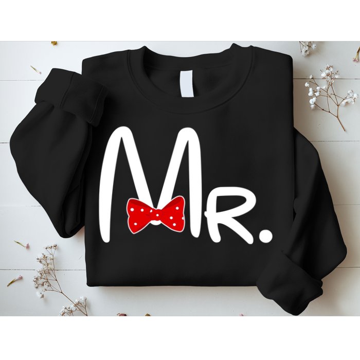 Mr. Bow Tie Cute Matching Couples Sweatshirt