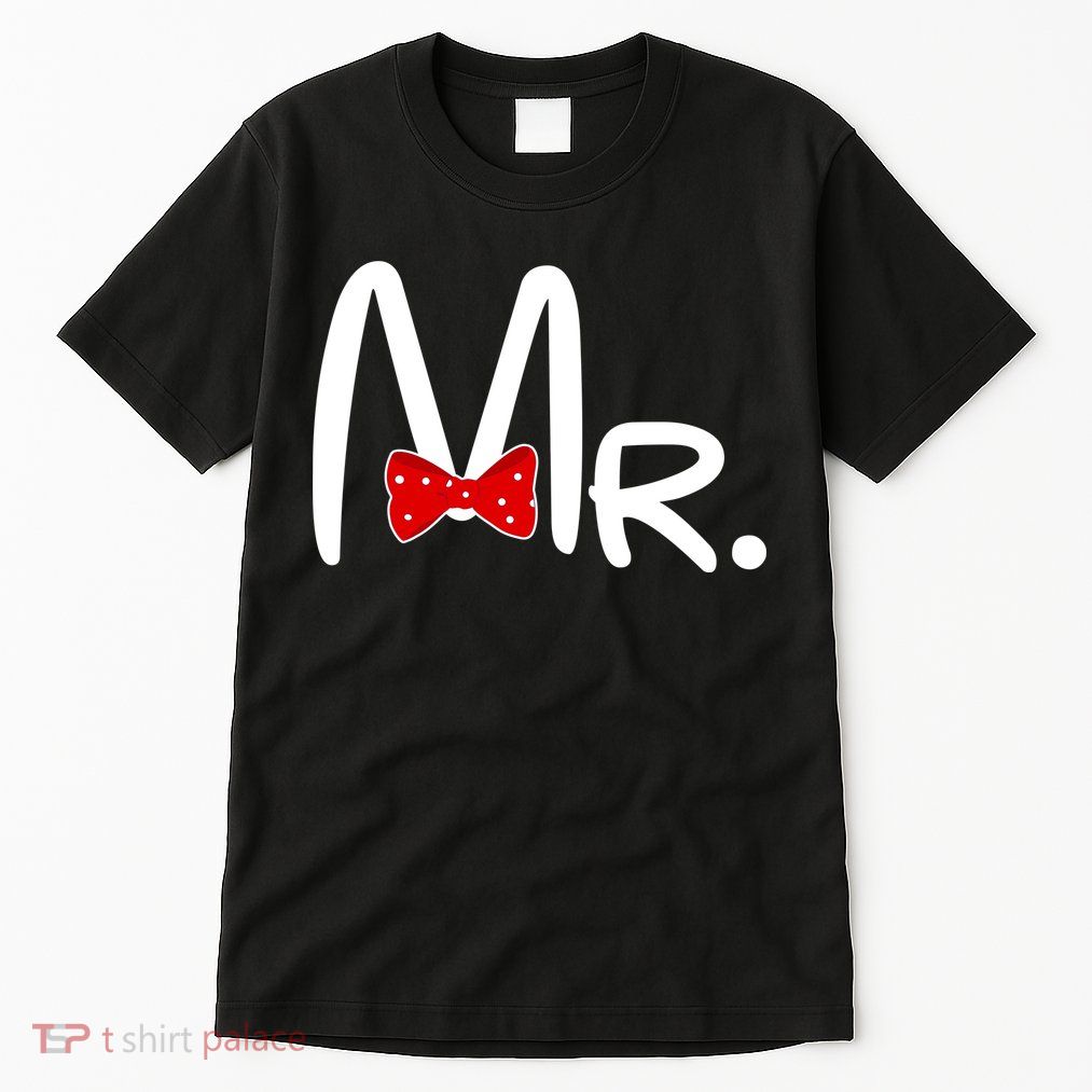 Mr. Bow Tie Cute Matching Couples Tall T-Shirt
