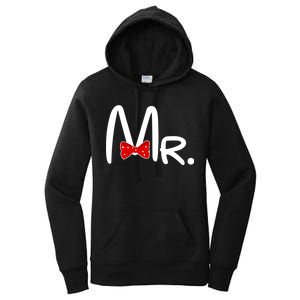 Mr. Bow Tie Cute Matching Couples Women's Pullover Hoodie