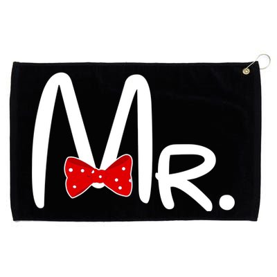 Mr. Bow Tie Cute Matching Couples Grommeted Golf Towel