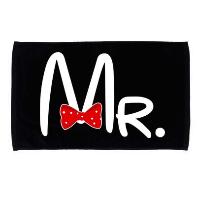 Mr. Bow Tie Cute Matching Couples Microfiber Hand Towel