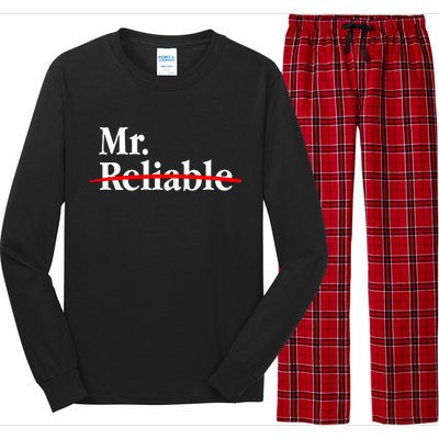 Mr. Unreliable Long Sleeve Pajama Set