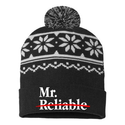 Mr. Unreliable USA-Made Snowflake Beanie