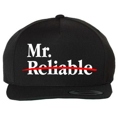 Mr. Unreliable Wool Snapback Cap