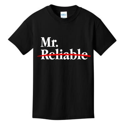 Mr. Unreliable Kids T-Shirt