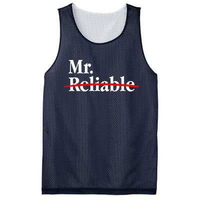 Mr. Unreliable Mesh Reversible Basketball Jersey Tank