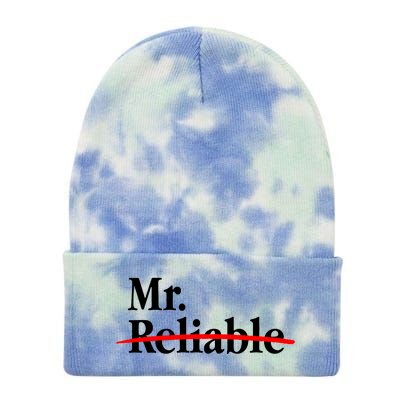 Mr. Unreliable Tie Dye 12in Knit Beanie