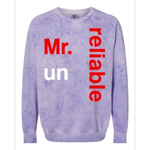 Mr. Unreliable Oklahoma Basketball Colorblast Crewneck Sweatshirt