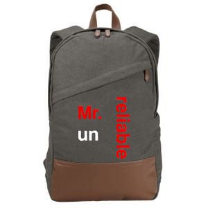 Mr. Unreliable Oklahoma Basketball Cotton Canvas Backpack