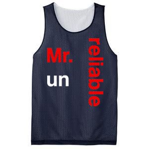 Mr. Unreliable Oklahoma Basketball Mesh Reversible Basketball Jersey Tank