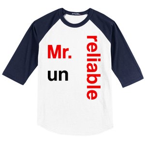 Mr. Unreliable Oklahoma Basketball Baseball Sleeve Shirt