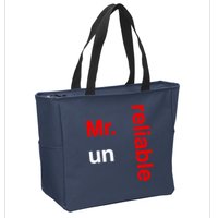 Mr. Unreliable Oklahoma Basketball Zip Tote Bag