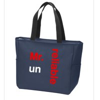Mr. Unreliable Oklahoma Basketball Zip Tote Bag