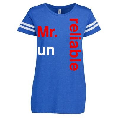 Mr. Unreliable Oklahoma Basketball Enza Ladies Jersey Football T-Shirt