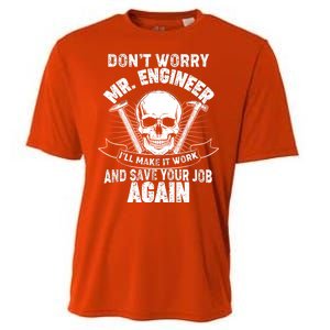 Mr Engineer I'll Make It Work And Save Your Job Cooling Performance Crew T-Shirt