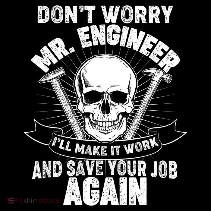 Mr Engineer I'll Make It Work And Save Your Job Hooded Wearable Blanket