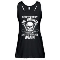 Mr Engineer I'll Make It Work And Save Your Job Ladies Essential Flowy Tank